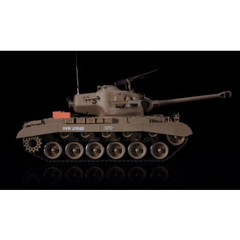 Ferngesteuerter Panzer ASG/IR/Sound/Rauch 1:16 U.S. Mittlerer Panzer M26 Pershing RTR 2,4 GHz - Heng Long 3838-1U (S)